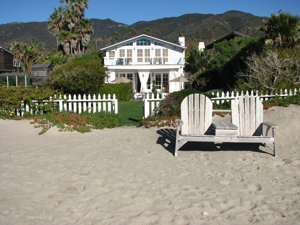 View to the House from the beach